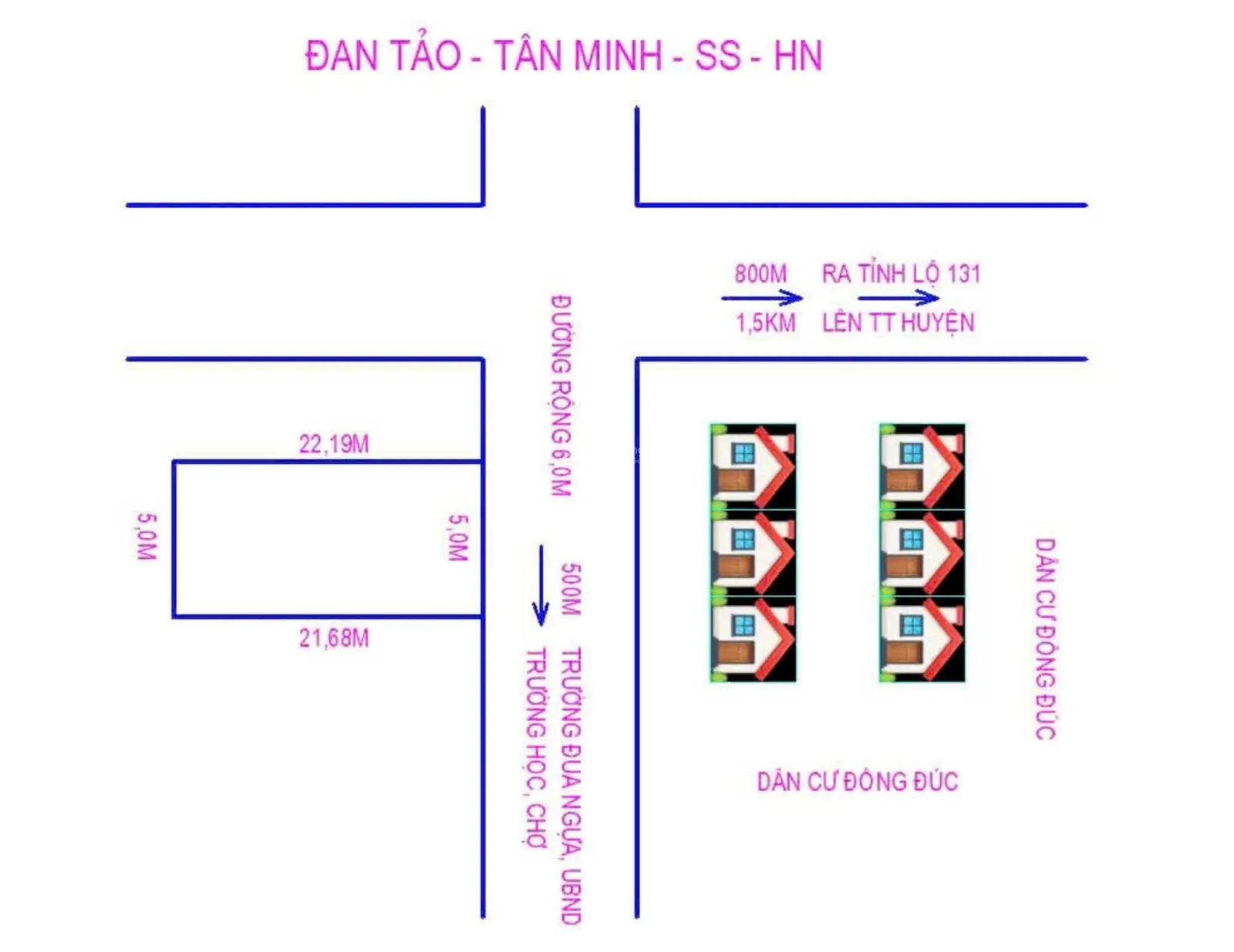 Cần bán đất giá 24 triệu/m² tại Đường 131, Sóc Sơn, Hà Nội