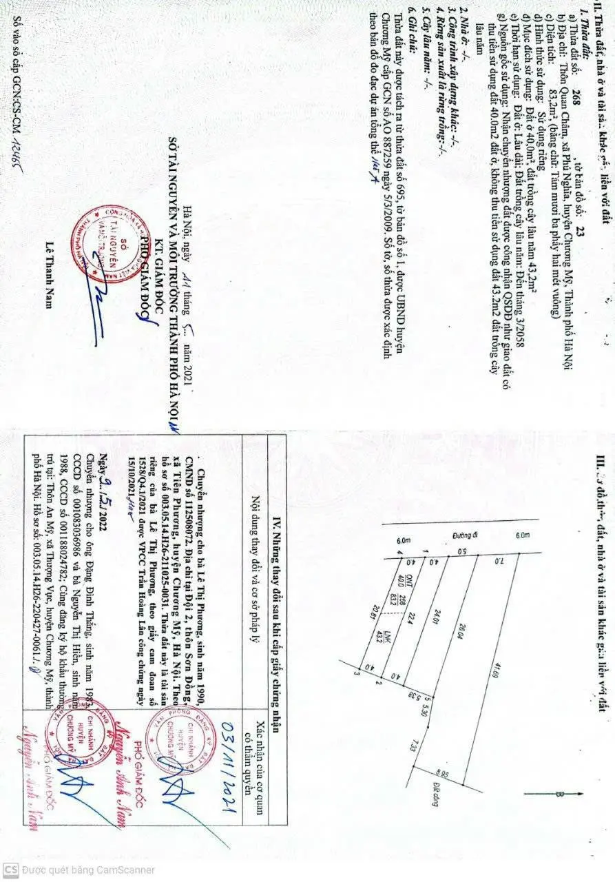 Đầu Tư Sinh Lời: Lô Đất Phú Nghĩa, Chương Mỹ Diện Tích 83,2m, Giá Cực Tốt