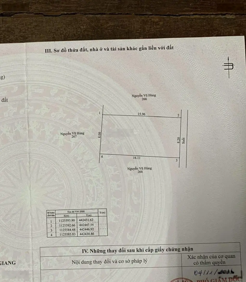 Bán nhà xã Ấp Suối Mơ, xã Dương Tơ, huyện Phú Quốc: 129,9m2, 2 tầng, mặt tiền 8m, ô tô vào tận nhà