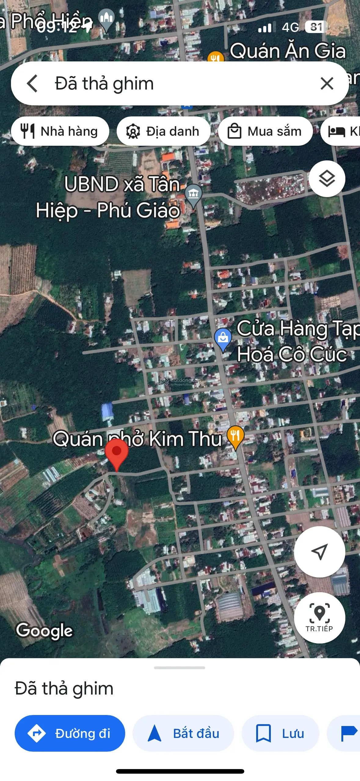 Tôi CC bán 3 nền Tân Hiệp 13, DT 5x47x100m TC, cách DH507 và trung tâm chỉ 500m. LH 0948 379 *** CC