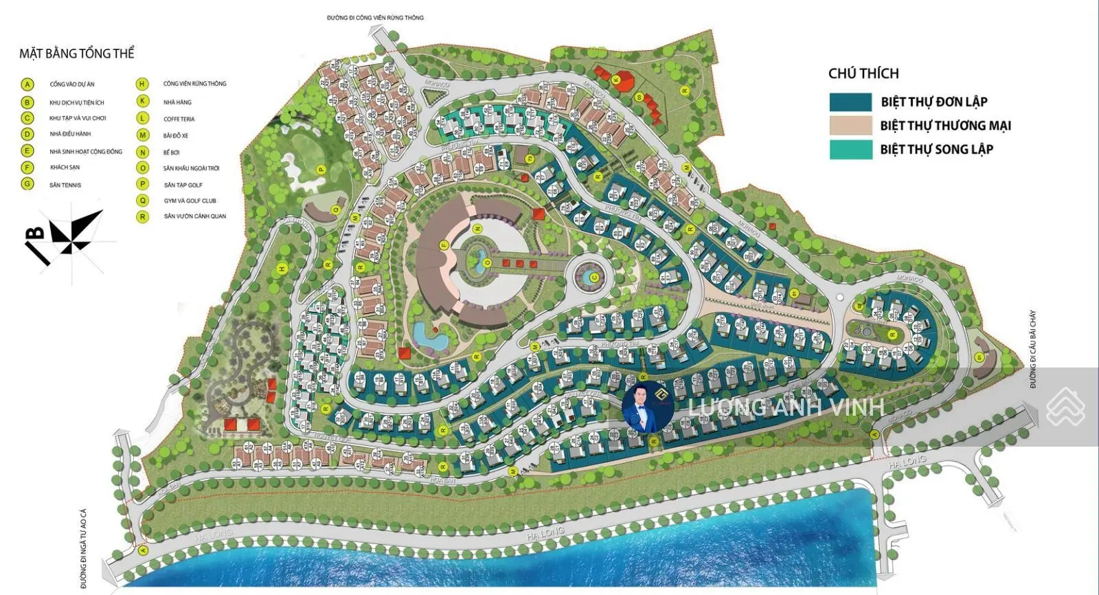 Bán BT tại Monaco Hạ Long, 19 tỷ, 366m2, 5PN, 6WC