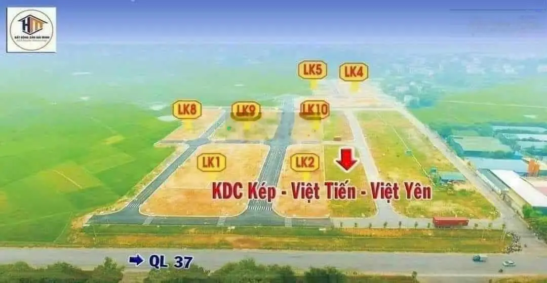 Bán nhanh lô đất thôn Kép, đối diện công ty may Hà Phong đông đúc, giá rẻ hơn hàng xóm 400tr