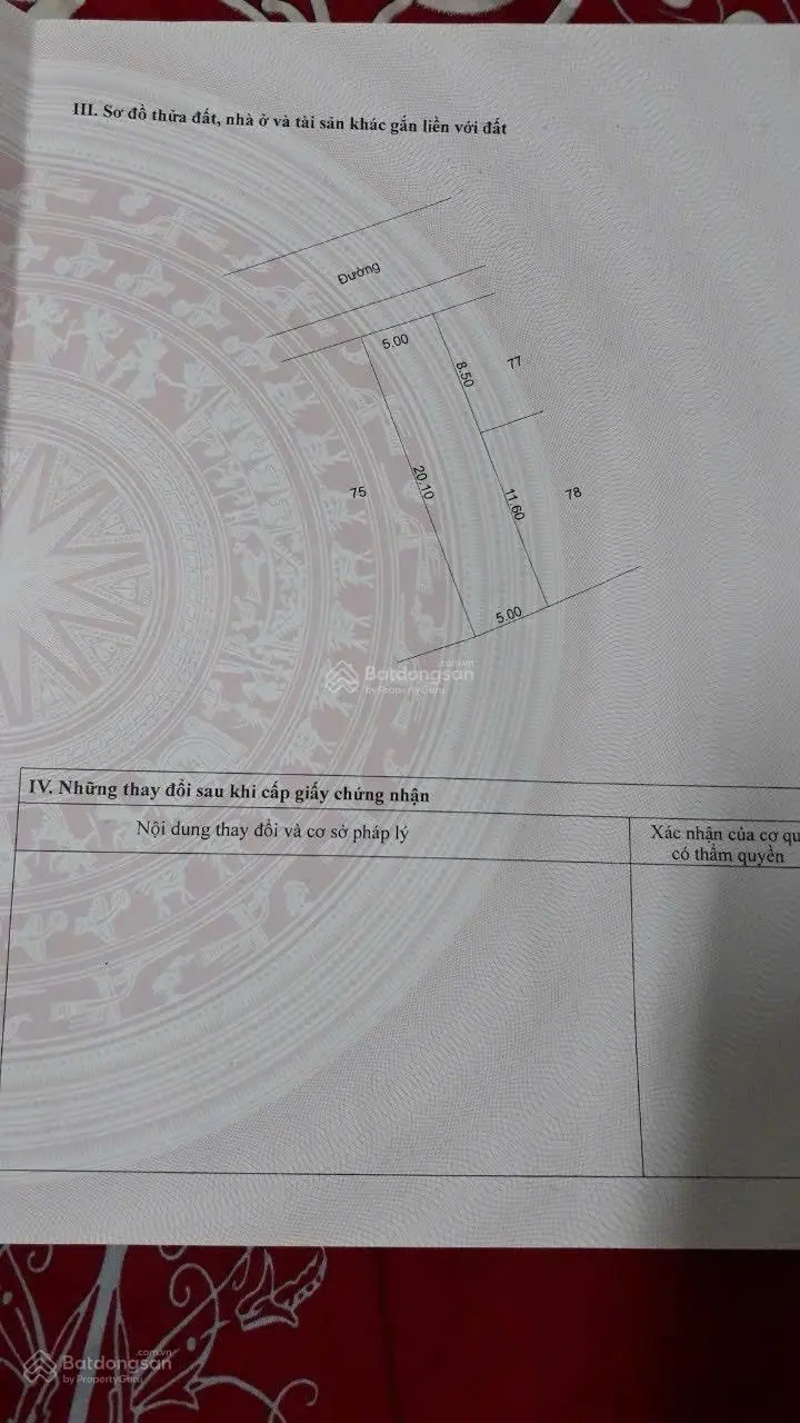 100,5 m2 đất đấu giá kinh doanh đường trải nhựa tại Vĩnh Khúc Văn Giang Hưng Yên giáp Vin 2, Vin3