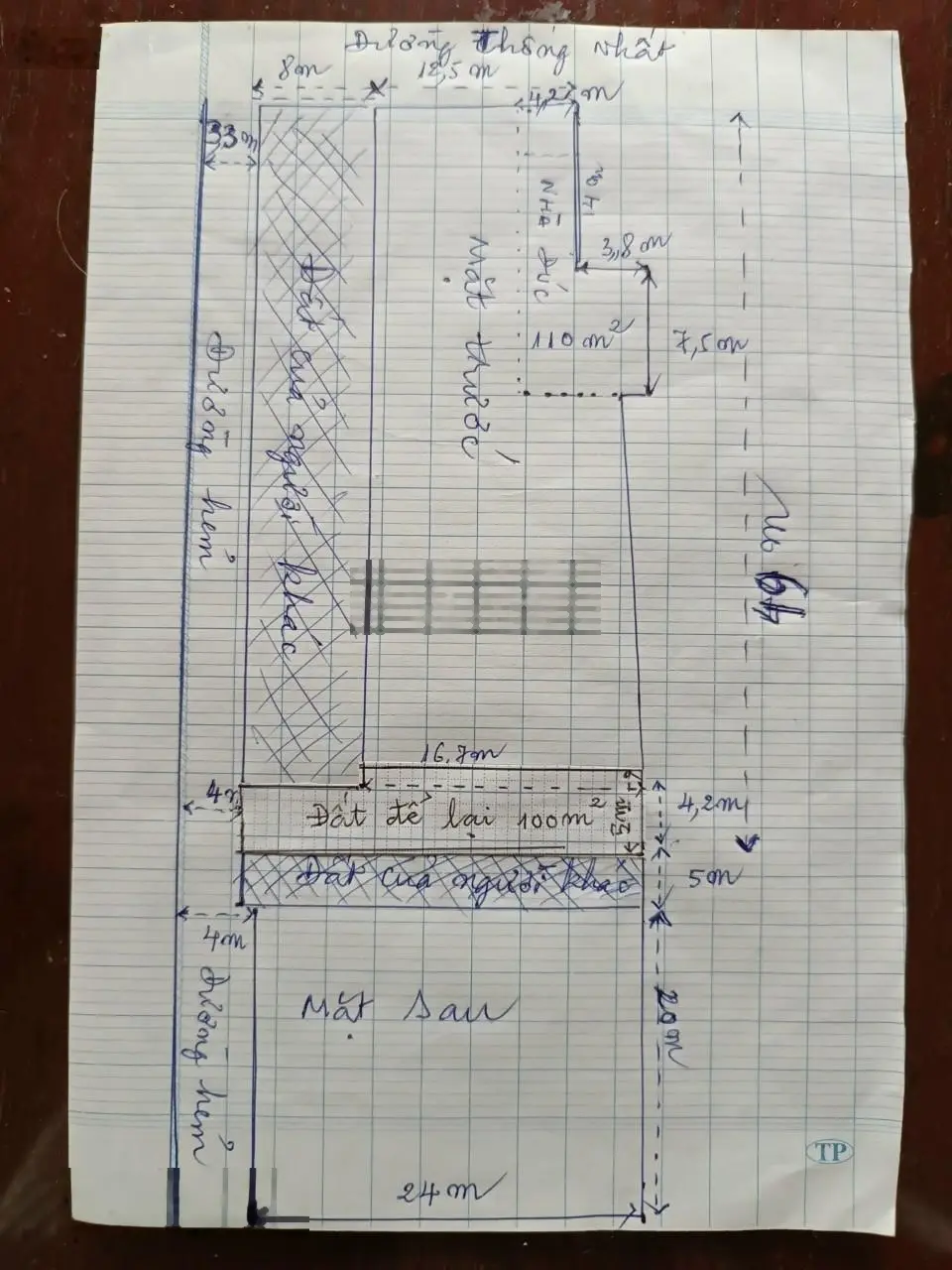 Chính chủ bán nhà đất 220 Thống Nhất, Phường Tân Thiện, Thị xã Lagi, Bình Thuận, 1020m2