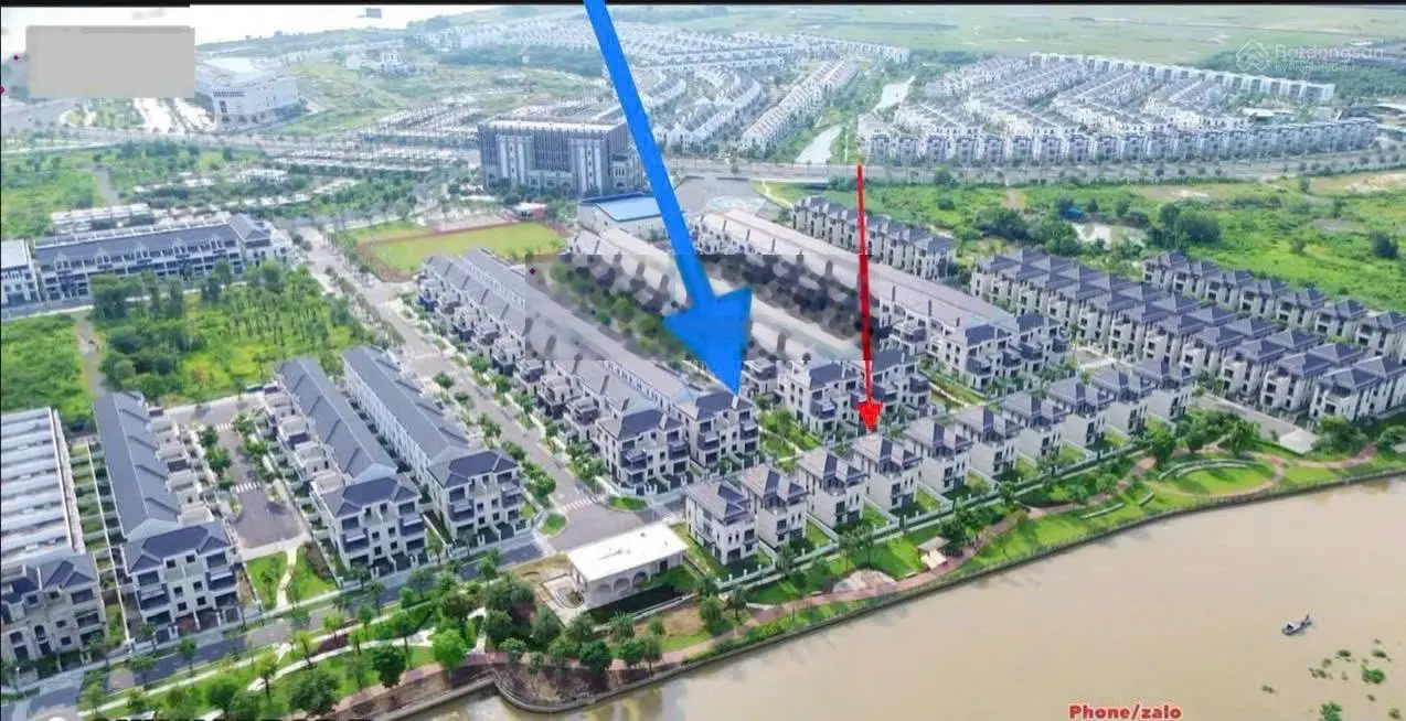 Biệt thự view sông VIP - Aqua City sông đẹp nhất trong khu - 375m2 đất 25 tỷ đã sẵn nhà 0909113111