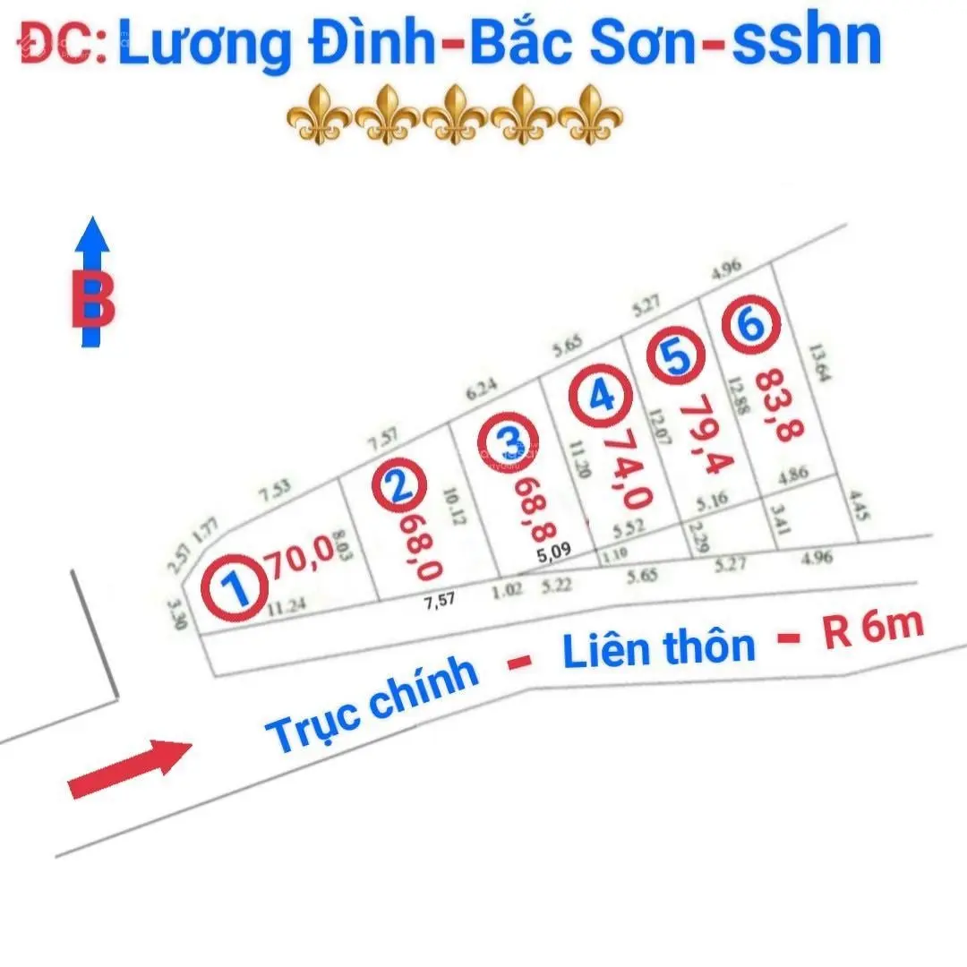 Rẻ bất chấp trục chính liên thôn dt 68,8m2 gần full thổ cư mà giá chỉ hơn 400tr một xíu thôi ạ