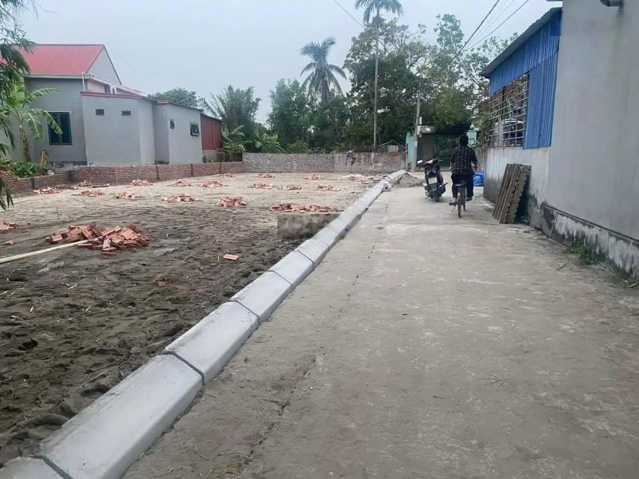 Bán đất giáp KCN Tràng Duệ 3 tại Đại Trang, An Lão, 76m2, giá 485tr bao mọi chi phí sang bìa