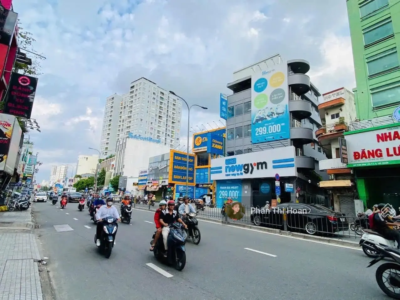 Toà building thương hiệu 195 - 197 Phan Đăng Lưu, Phú Nhuận - 8x18m, hầm 9 tầng, HĐT 10.000$/Th