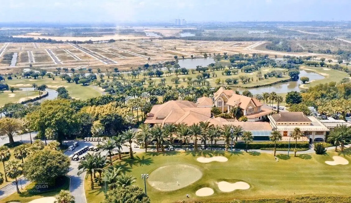 Bán lô góc bìa Biệt thự view sông biên hoà new city 238m trong sân golf đã có sổ hồng giá 17.5tr/m