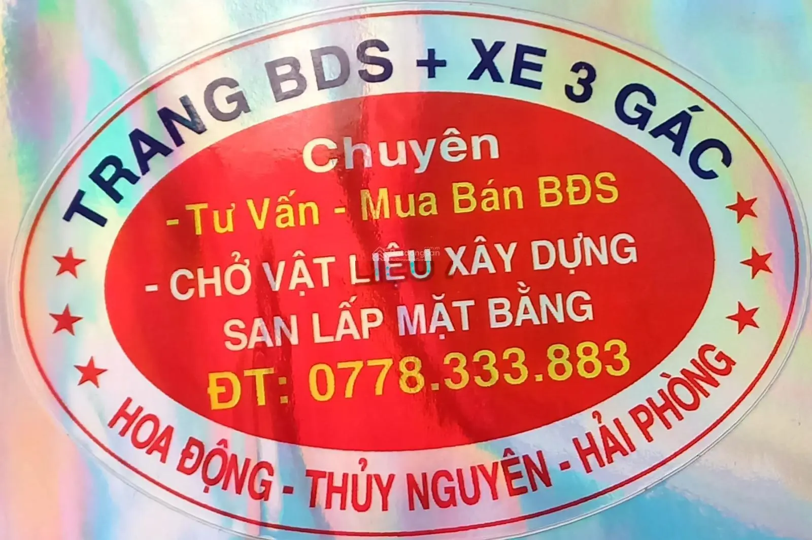 chính chủ gửi bán lô đất khu ĐẤU GIÁ lô biệt phủ PHƯỜNG HOA ĐỘNG TP THỦY NGUYÊN HP