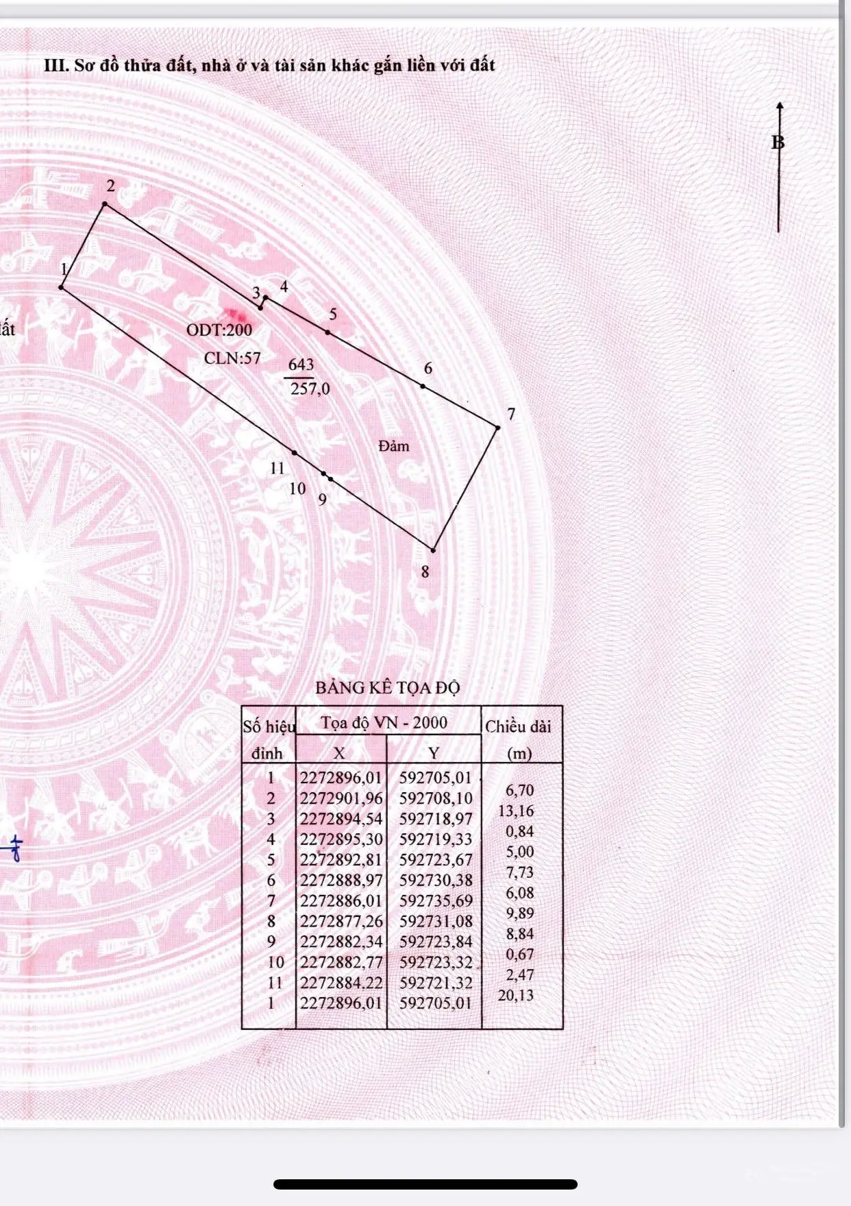 Bán đất dân tại tổ 18 phường Lê Hồng Phong, TP Phủ Lý, Hà Nam. Diện tích 257m2, sổ chính chủ riêng