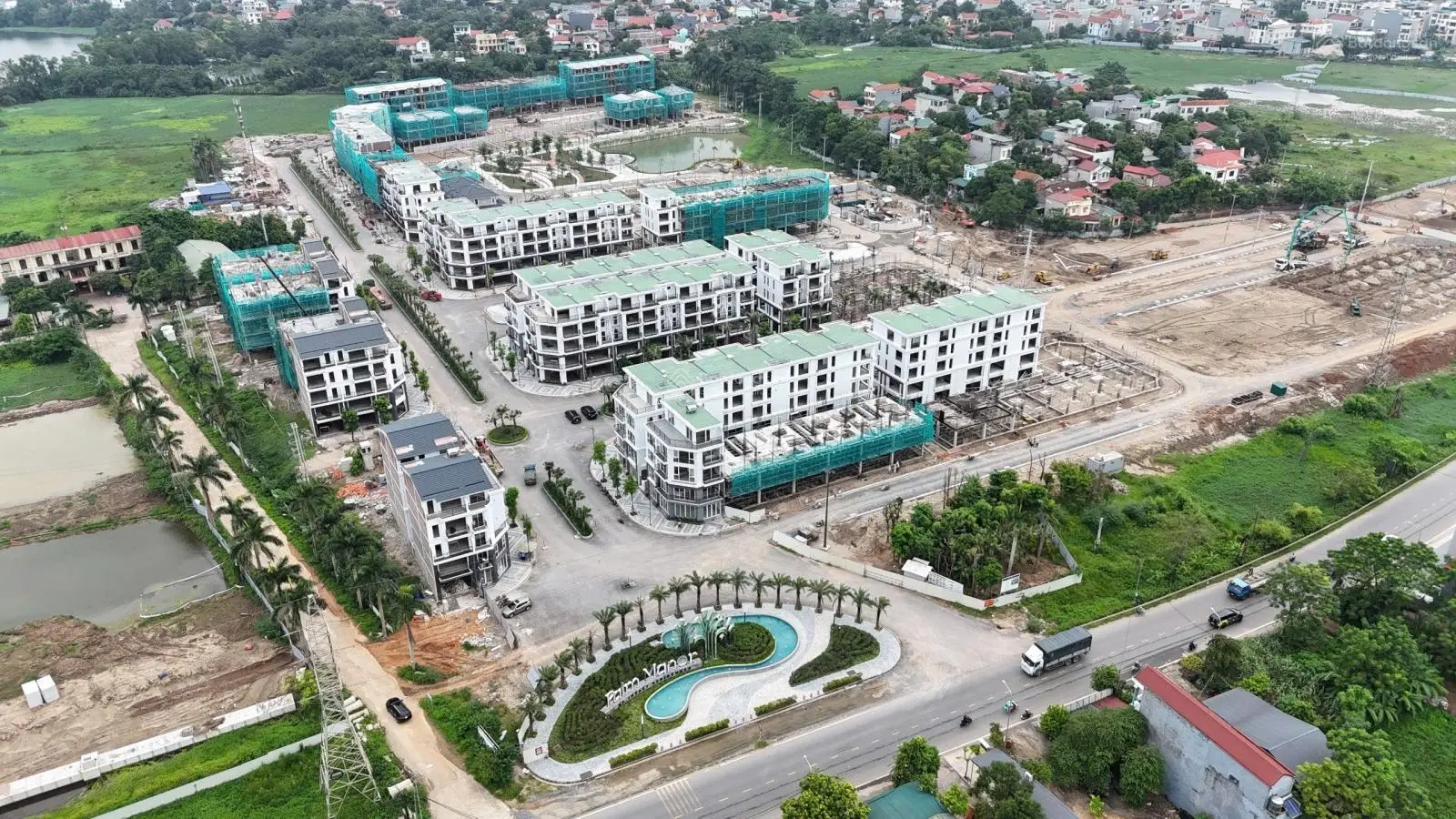 Dự án mới tại TP. Việt Trì - Palm Manor (Tây Nam Việt Trì) - 56 hecta - 12/2024 bàn giao