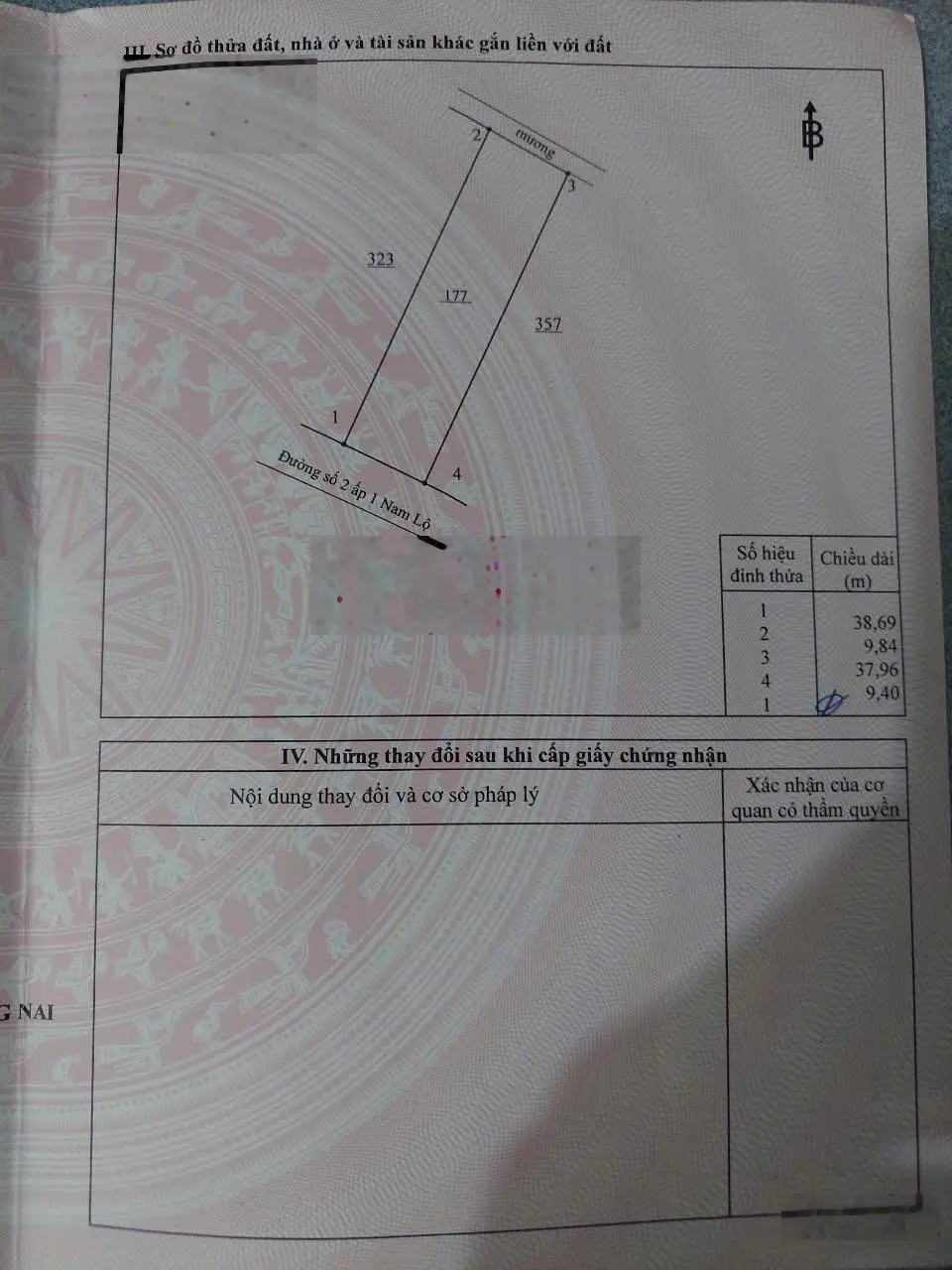 Bán lô đất 367m2 tại Xuân Hòa, Xuân Lộc, Đồng Nai