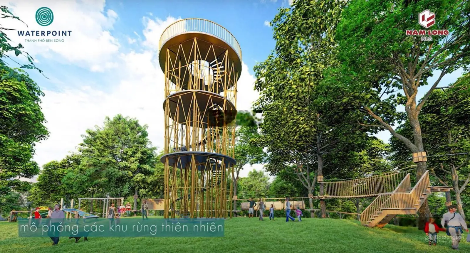 Biệt thự Làng Châu Âu Park Village thuộc dự án Waterpoint DT đất 300m2 500m2