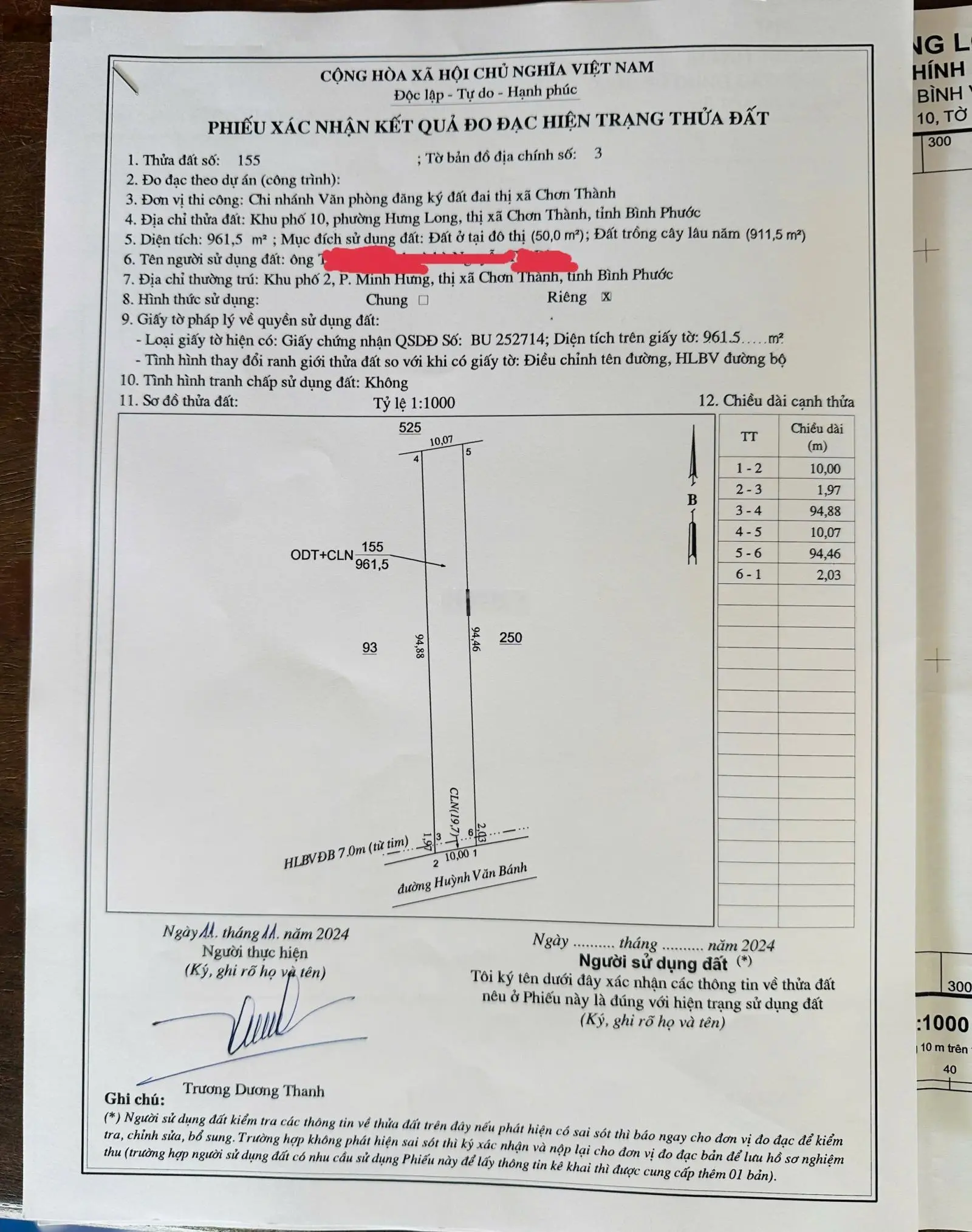 Bán nhà riêng tại Huỳnh Văn Bánh, 2 tỷ, 960m2, chính chủ giá tốt, Bình Phước