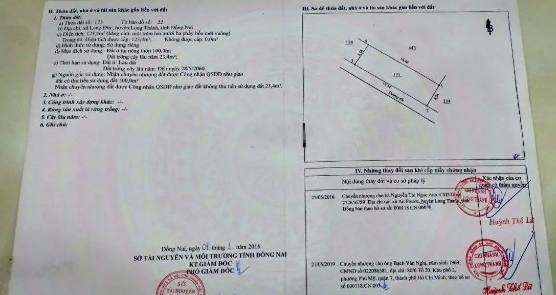 Bán nhà 6,3x20m(123,4m2) hẻm ôtô khu dân cư Long Đức, đường Long Đức - Lộc An, Long Thành, Đồng Nai