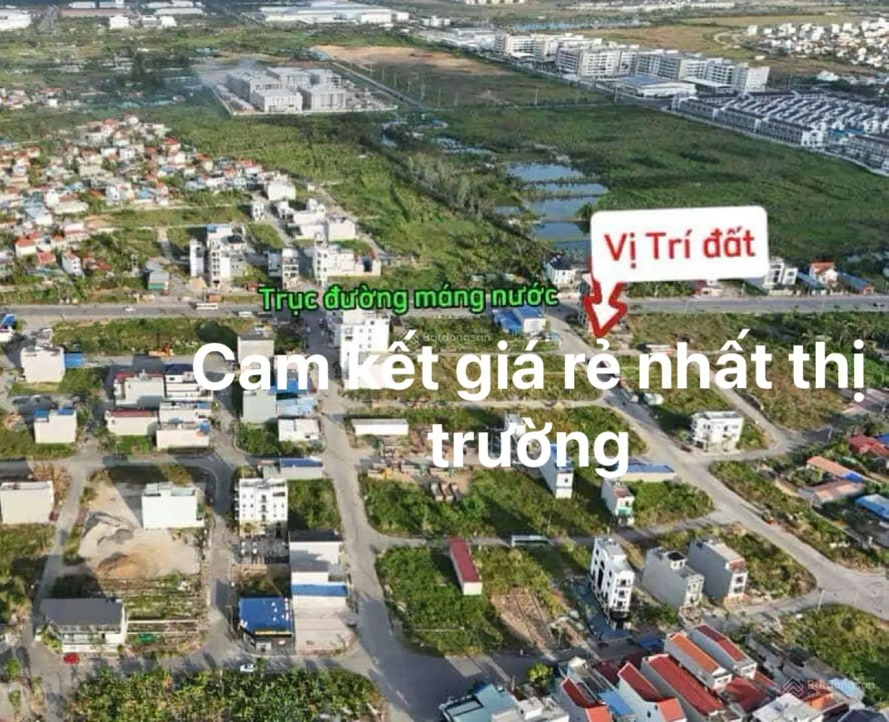 Siêu phẩm duy nhất tại cửa trại, đường máng nước, bán đất nền 100m2 giá chỉ 5,3 tỷ