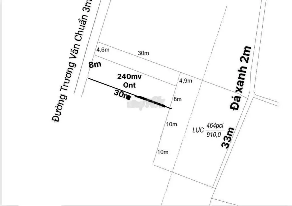 cần ván 1150m2 có 240m2 thổ đường ô tô bình tịnh giá 1tỷ350tt