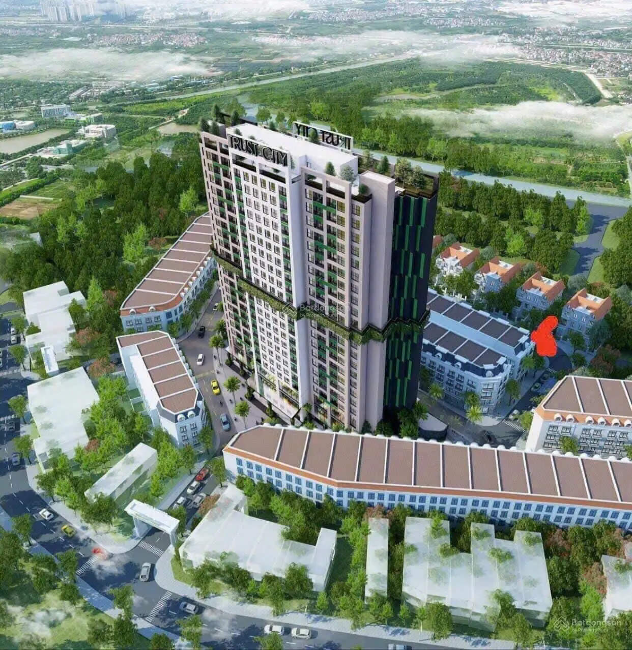 Bán đất tại Trust City Văn Giang, giá tốt nhất chỉ 195m2