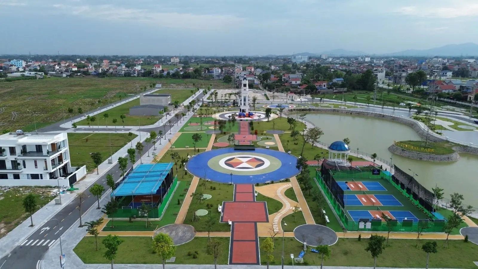 Ra hàng 3 căn ngoài giao KĐT Tấn Đức Central Park. Giá có 1-0-2