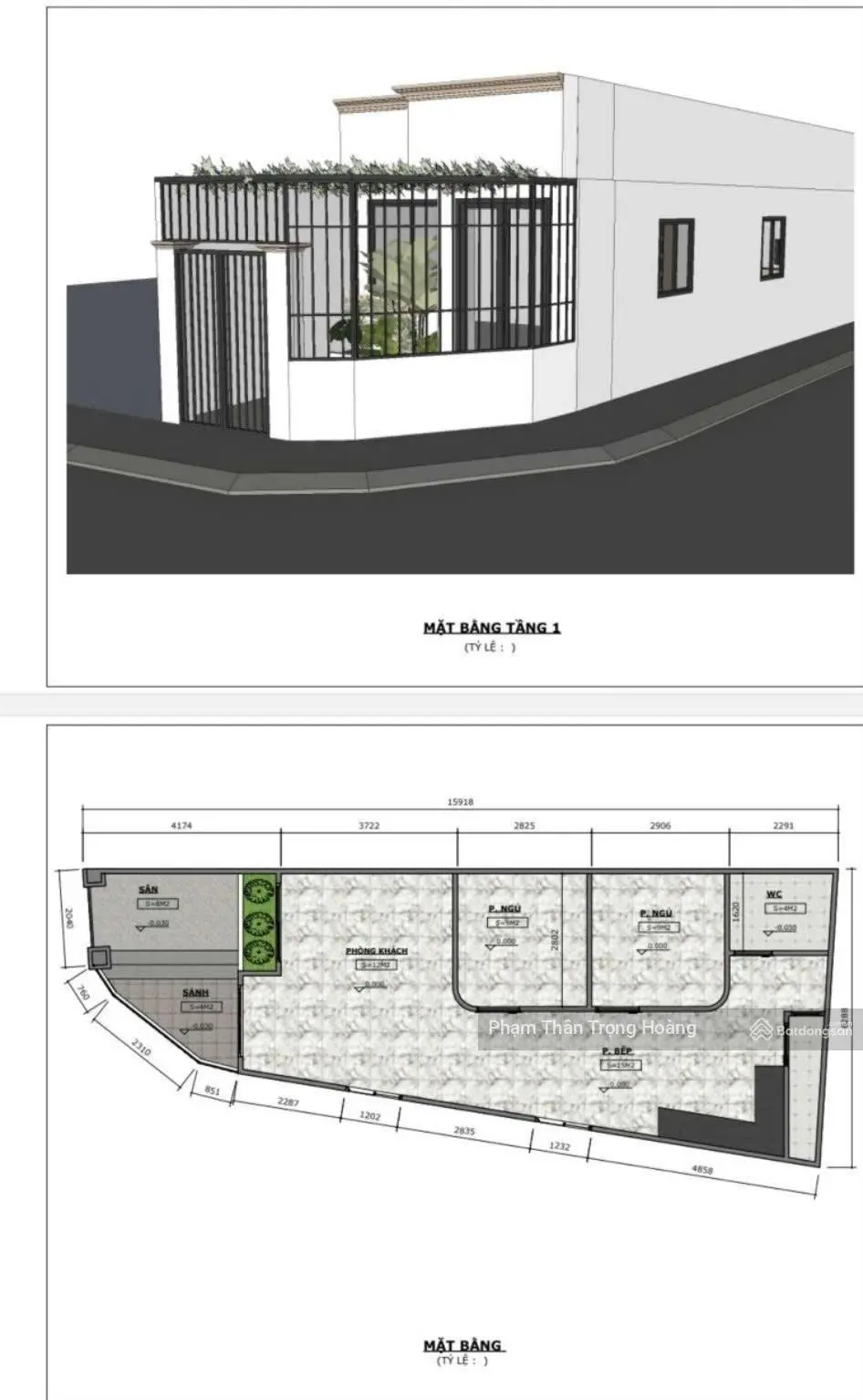 Chỉ 2,8 tỷ sở hữu ngay nhà góc 2 mặt tiền gần Chợ Vĩnh Hải 76,8m2 ( rộng 6,3m )