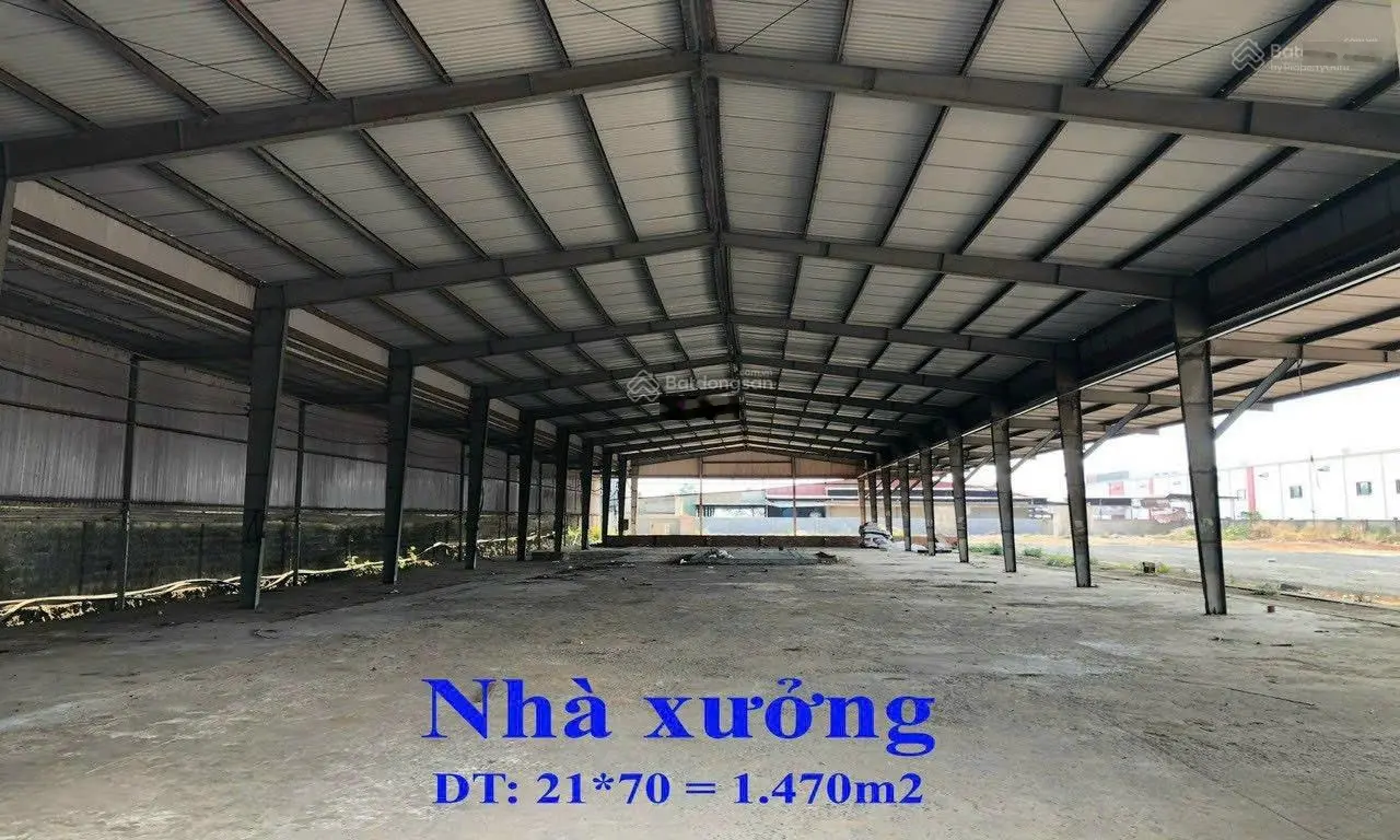 Chuyển nhượng 6800m2 đất ccn Tân An BMT có 1400m2 xưởng, phù hợp nhiều ngành nghề