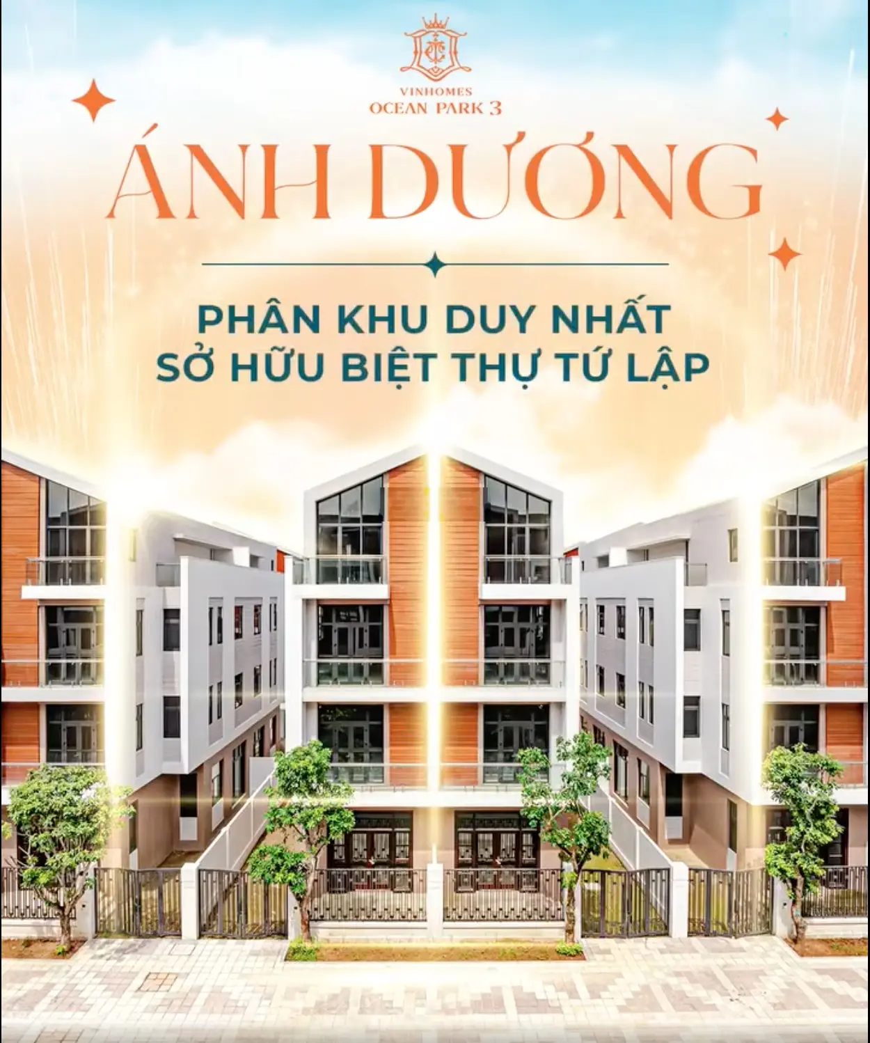 Cần bán biệt thự tứ lập Vin 3, đối diện công viên 4 mùa chỉ 16,5 tỷ!