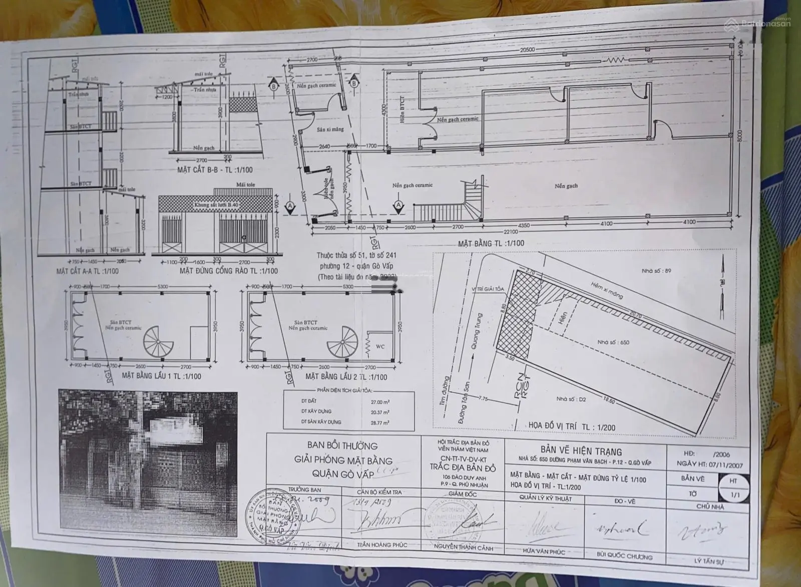 Nhà 2 mặt tiền lớn Phạm Văn Bạch, và mặt tiền sau xe tải qua được. Thuận lợi cho kinh doanh