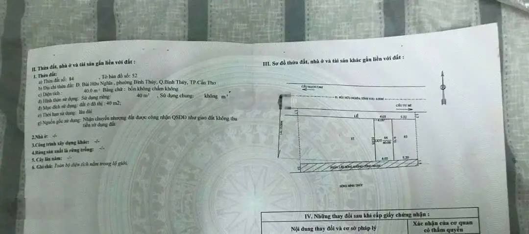 Nhà rẻ mặt tiền đường Bùi Hữu Nghĩa, kinh doanh buôn bán thuận lợi