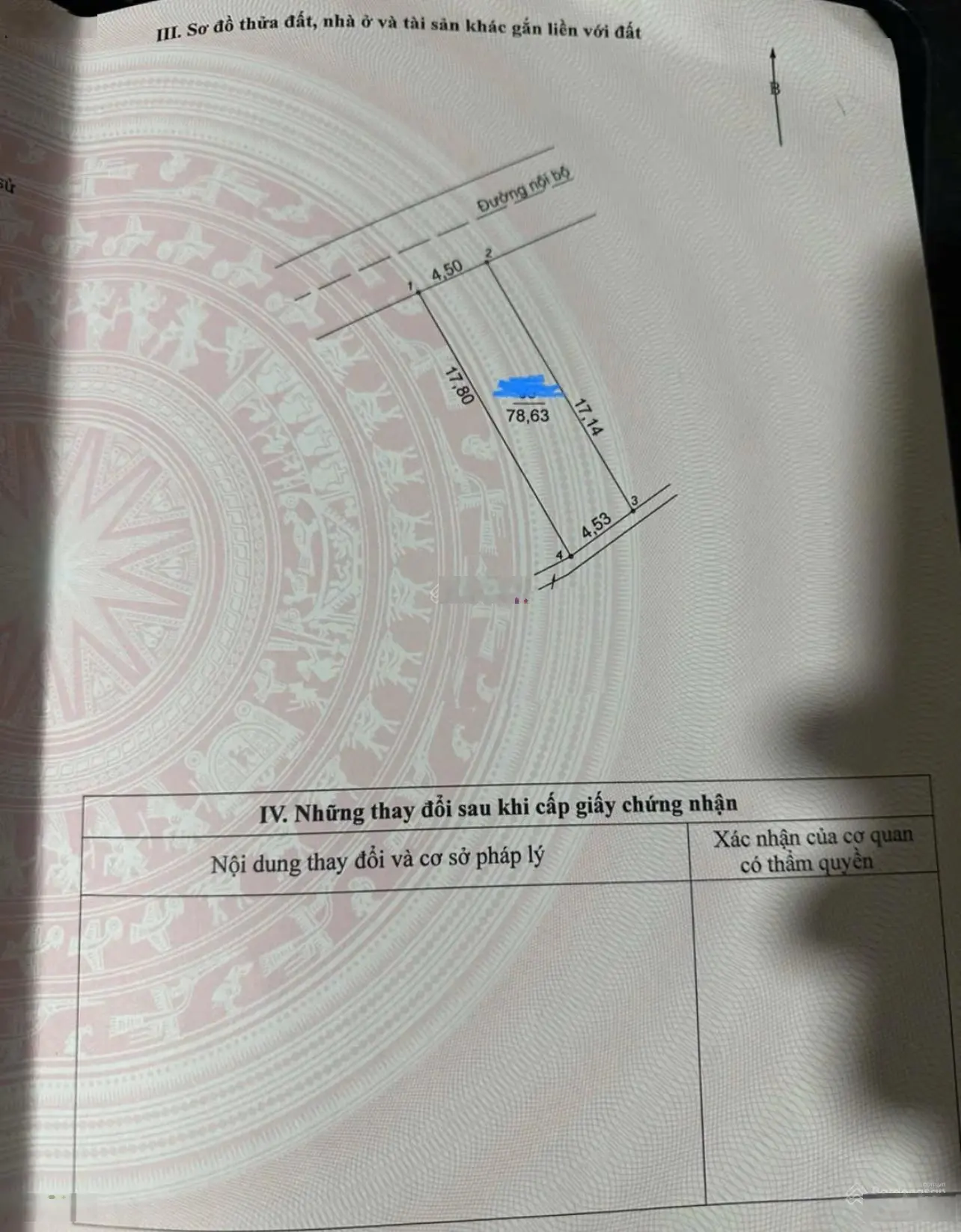 Bán đất Tái định cư Khánh Hà, Thường Tín, HN phân lô, giáp Đại Áng, cách QL1A 1km 79m, giá 4,5 tỷ.