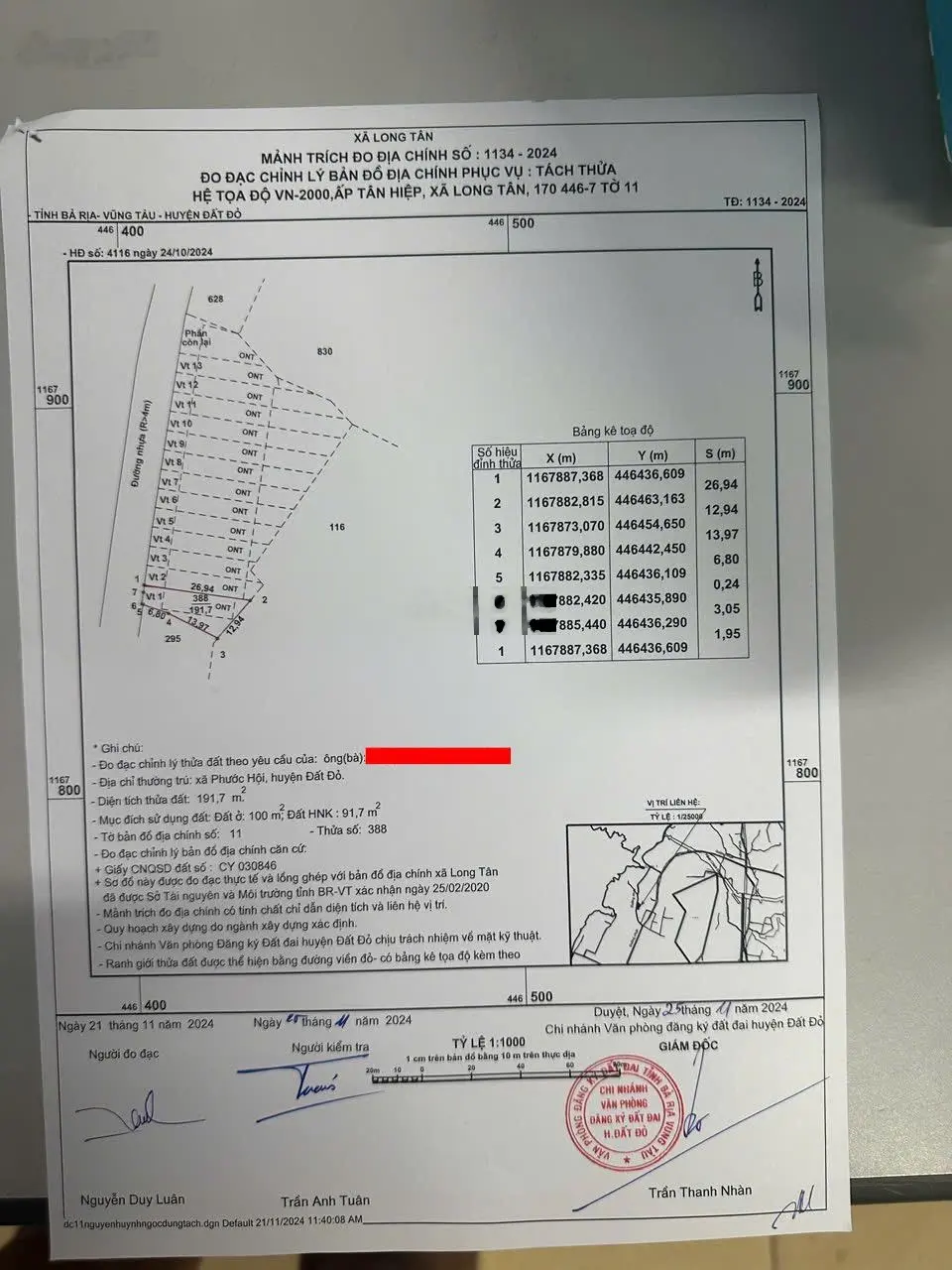 Sỉ 14 nền đất mặt tiền đường nhựa ngay khu nghỉ dưỡng Đá Bàng LakeSide. Sổ hồng riêng