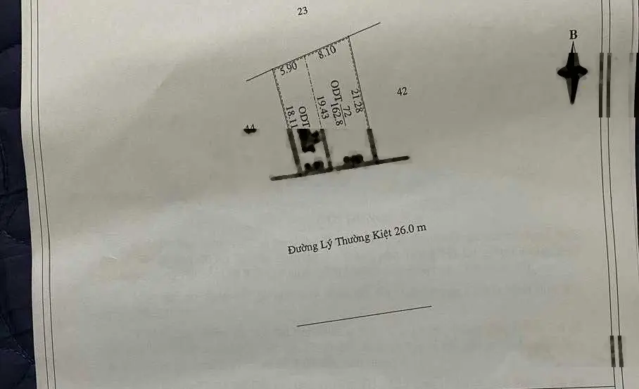 Bán nhanh 5.5m nở hậu đường Lý Thường Kiệt - chỉ 2450 triệu