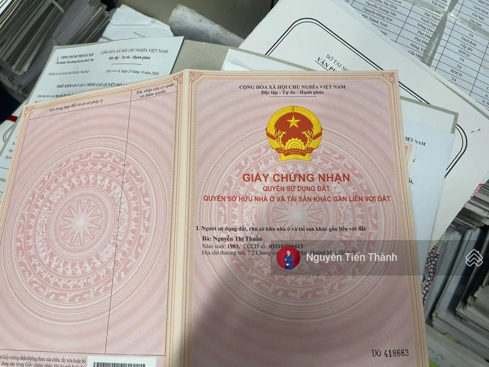 Cần tiền cho con đi du học nên bán cắt lỗ lô đất tại Phú Mãn - Quốc Oai giá 2,95 tỉ - Đã có sổ