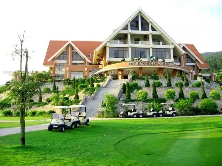 1600m2 khu nghỉ dưỡng sân golf Tam Đảo - Vĩnh Phúc