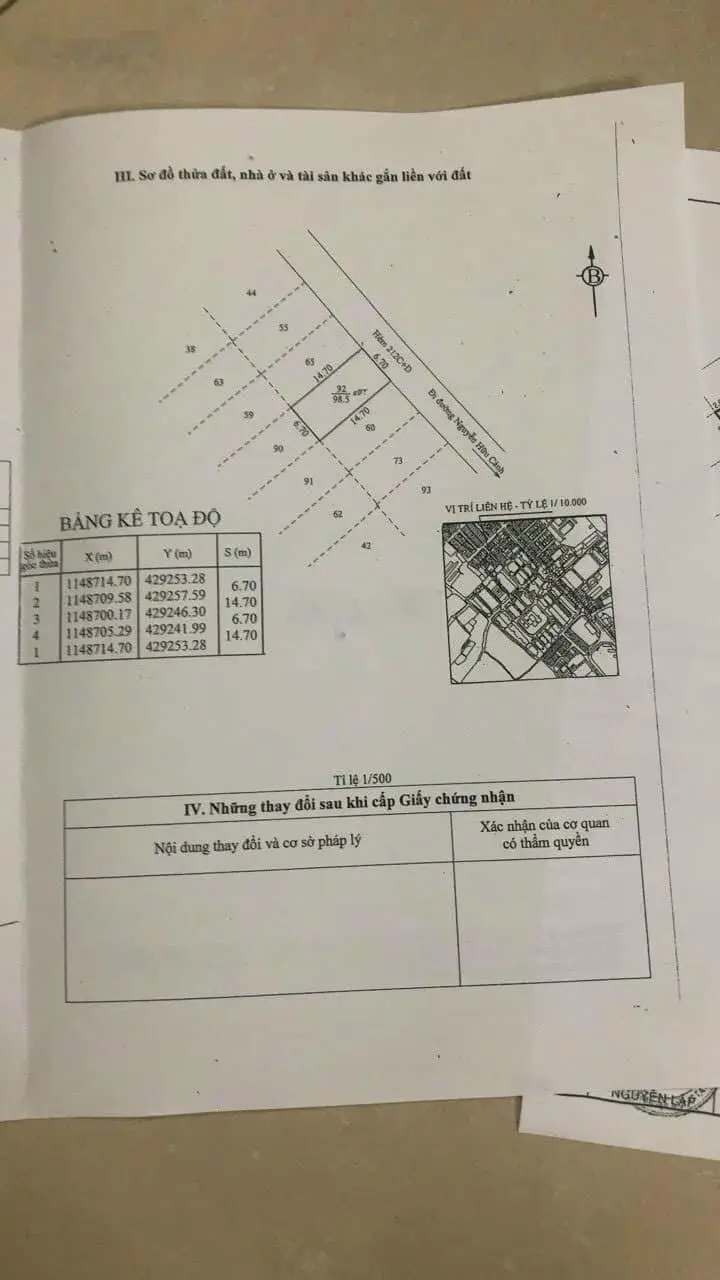 Bán đất tặng nhà hẻm 212 Nguyễn Hữu Cảnh - phường Thắng Nhất - TP Vũng Tàu