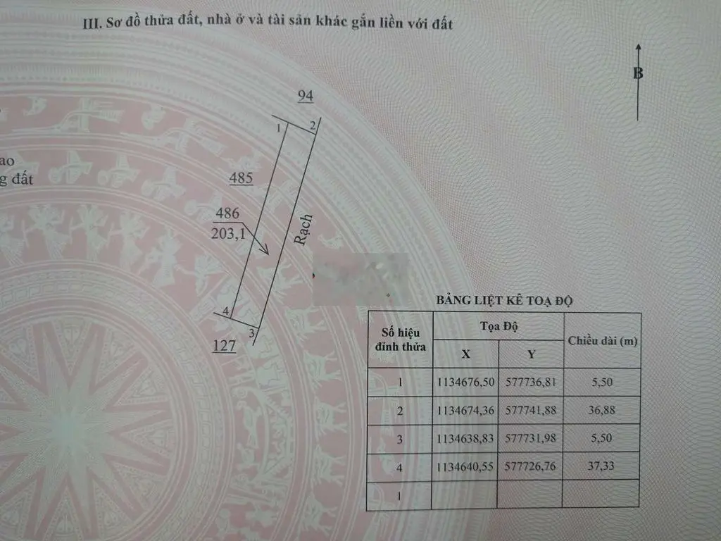 Cần bán nền có thổ cư