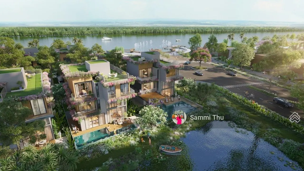 Eco Village - biệt thự ven sông sát bên khu resort 6 sao Kempinski - 200m2 - cực hiếm