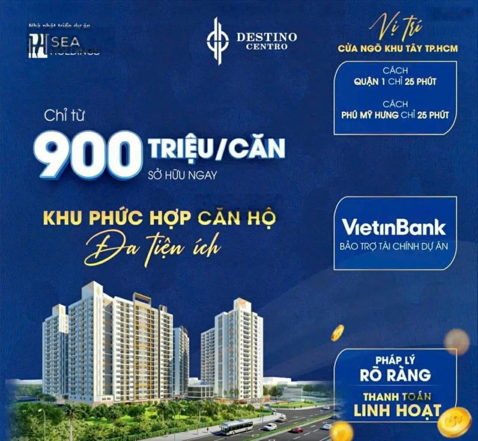 Sỡ hữu căn hộ cao cấp chỉ với 6tr/tháng với nhiều tiện ích đi kèm