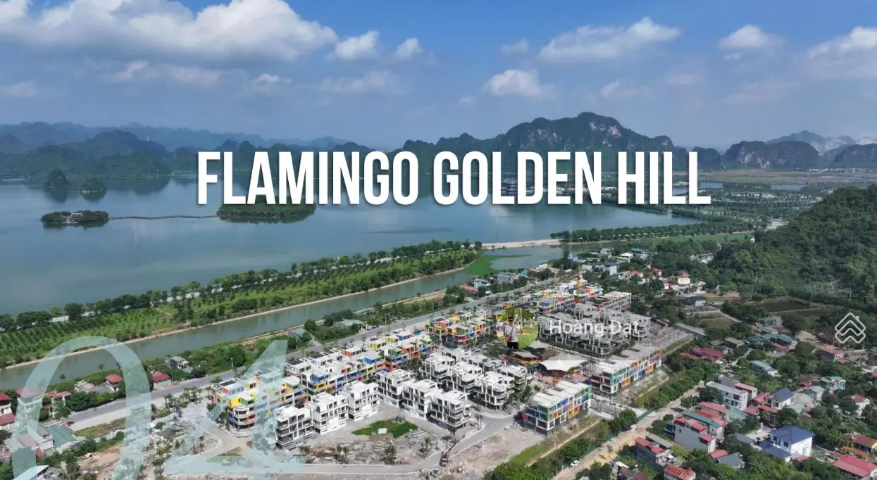 Bán liền kề view đẹp tại Flamingo Golden Hill, giá cực chất chỉ 5,8 tỷ vnd, 7x15m, 3,5 tầng