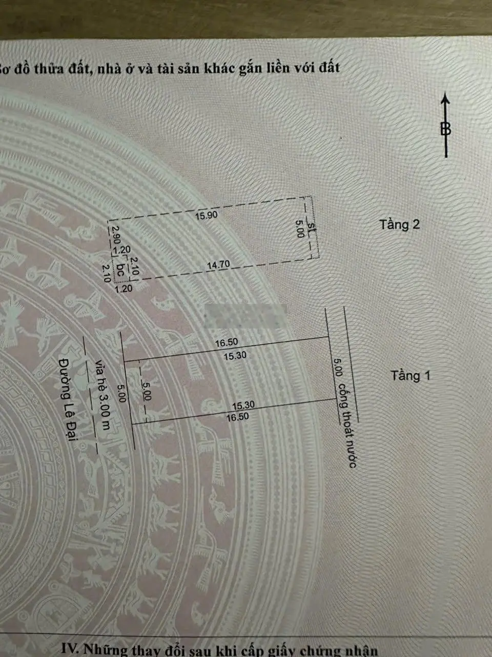 Bán nhà 2 tầng MT: Lê Đại, Hòa Cường Bắc, Hải Châu, Đà Nẵng, 6,2 tỷ, 82,5m2