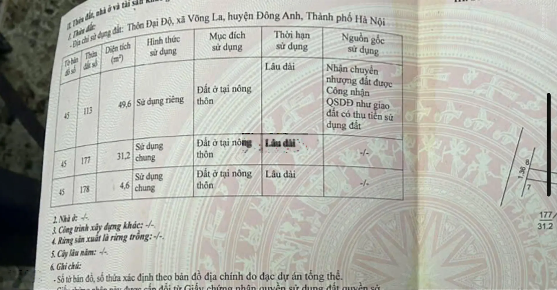 Bán 49,6m2 khổ đất đẹp nở hậu giá 2,5 tỉ oto đỗ cổng, trường chợ đi bộ ngay đầu ngõ Đại Mạch ĐA HN