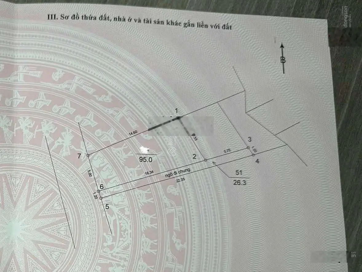 Nhà Ngọc Thụy, 95m2, mặt tiền 5m, ngõ oto tránh, sổ đỏ nở hậu, 110 tr/1m2