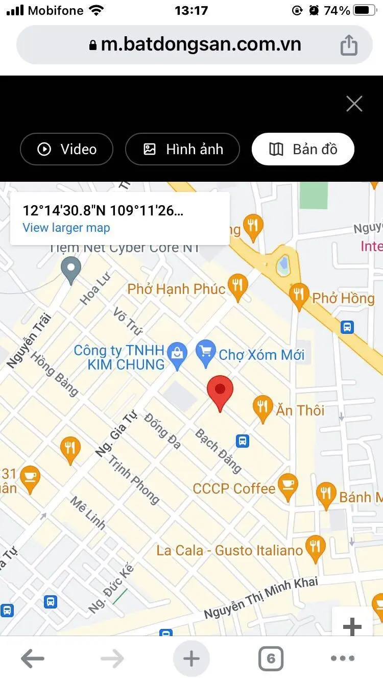 Nhà bán VIP 1-0-2 chính chủ! mặt tiền, mặt phố trung tâm Nha Trang, ngay Chợ Xóm Mới đi bộ ra biển