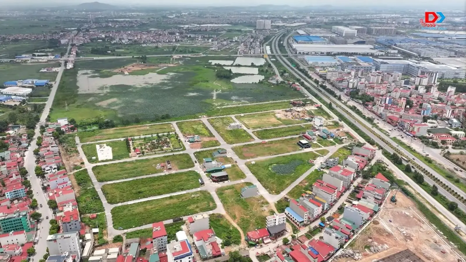 Bán đất đấu giá ven KCN Quang Châu, Việt Yên, Bắc Giang giáp QL1A giá 2,5 tỷ