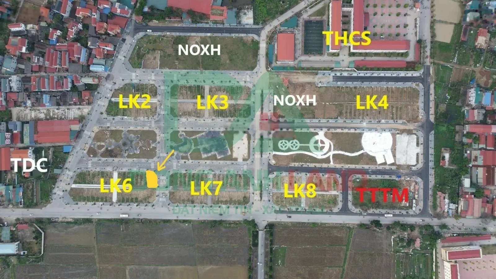 Bán lô đất góc biệt thự đấu giá LK6 - 18 chính chủ xã Thuỵ Lâm, huyện Đông Anh