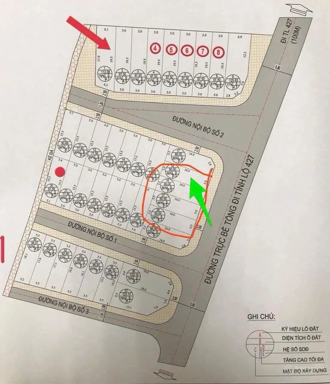 Thửa 18 đấu giá Văn Trai 80m2 mặt tiền 5m cạnh góc - mặt đường nhà nghỉ Ngọc Trâm