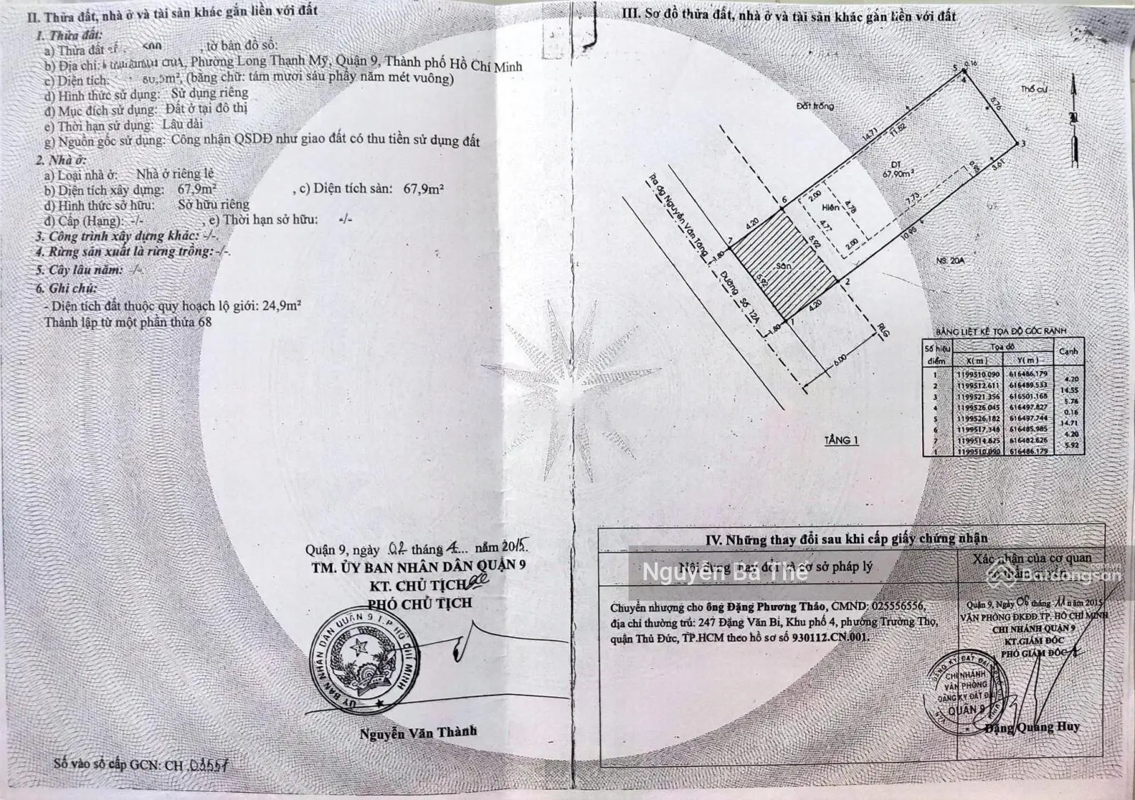 Bán nhà Mt đường,ngang khủng 6m, có dòng tiền,115m2,xe tải thông,ngay ngã ba Mỹ Thành.