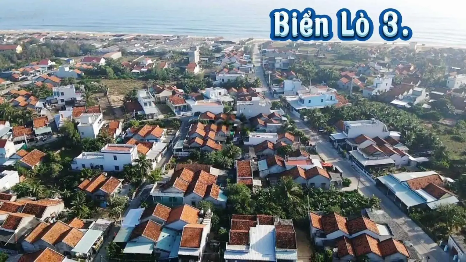 Bán lô đất biển 1tỷ090tr gần biển 200m. Gần sân bay 7km