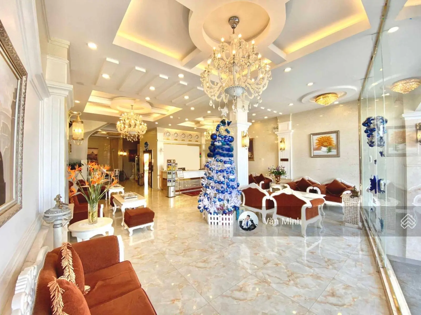 Mặt tiền 3 Tháng 2, K.Sạn 900m2 sàn siêu Vip phố cổ Hoà Bình, đất vàng Đà Lạt, doanh thu 5 tỷ/năm