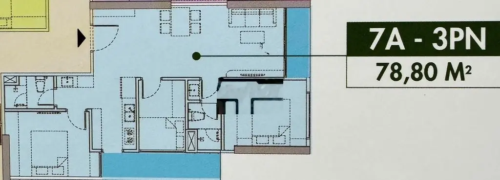 Căn hộ 78,80m2 - 3PN - The Fibonan - Văn Giang, Hưng Yên